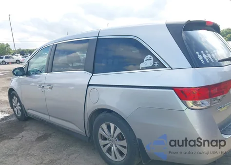 2015 Honda Odyssey Ex-L from USA, damaged, VIN 5FNRL5H6XFB013871